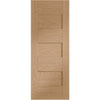 FD30 Fire Pair, Perugia Oak Door Pair - 1/2 Hour Rated - Prefinished