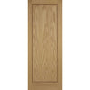 LPD Joinery Oak 1P Inlay Flush Fire Door Pair is Prefinished and 30 Minute Fire Rated