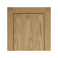 LPD Joinery Oak 1P Inlay Flush Fire Door Pair is Prefinished and 30 Minute Fire Rated