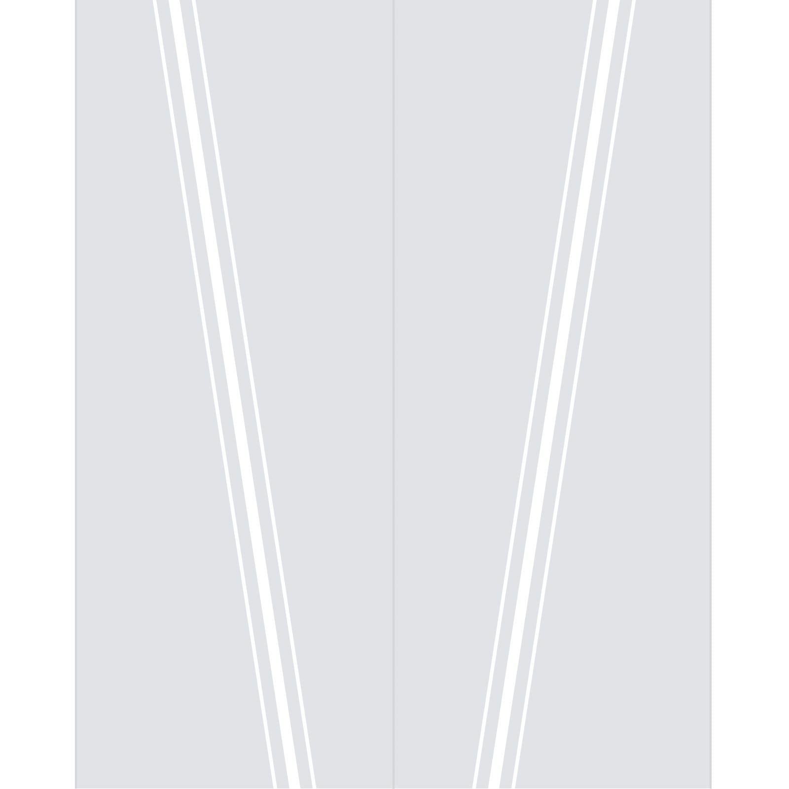 Double Glass Sliding Door - Preston 8mm Clear Glass - Obscure Printed Design - Planeo 60 Pro Kit