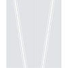 Double Glass Sliding Door - Preston 8mm Clear Glass - Obscure Printed Design - Planeo 60 Pro Kit
