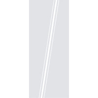 Single Glass Sliding Door - Preston 8mm Clear Glass - Obscure Printed Design - Planeo 60 Pro Kit