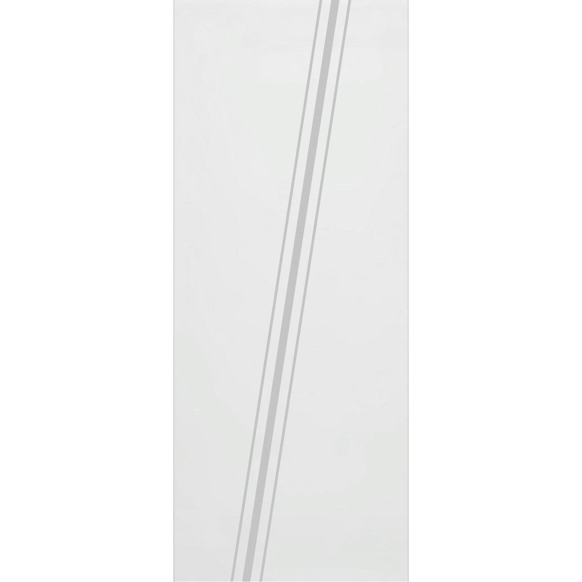 Preston 8mm Obscure Glass - Obscure Printed Design - Griffwerk R8 Style Sliding Glass Door Kit