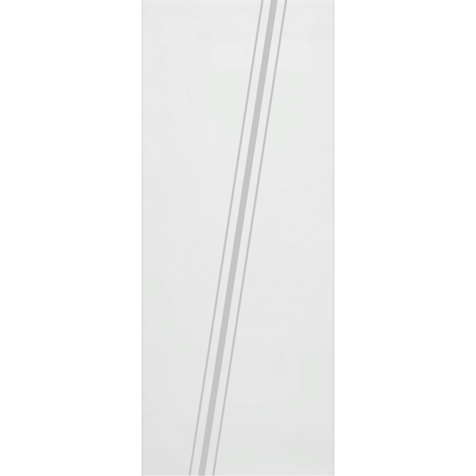 Preston 8mm Obscure Glass - Obscure Printed Design - Griffwerk R8 Style Sliding Glass Door Kit