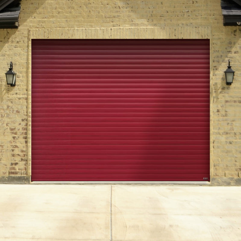 Gliderol Electric Insulated Roller Garage Door from 1900 to 5320mm Wide - Purple Red
