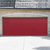 Gliderol Electric Insulated Roller Garage Door from 4711 to 5320mm Wide - Purple Red