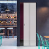 Ratho 8mm Obscure Glass - Obscure Printed Design - Single Absolute Pocket Door