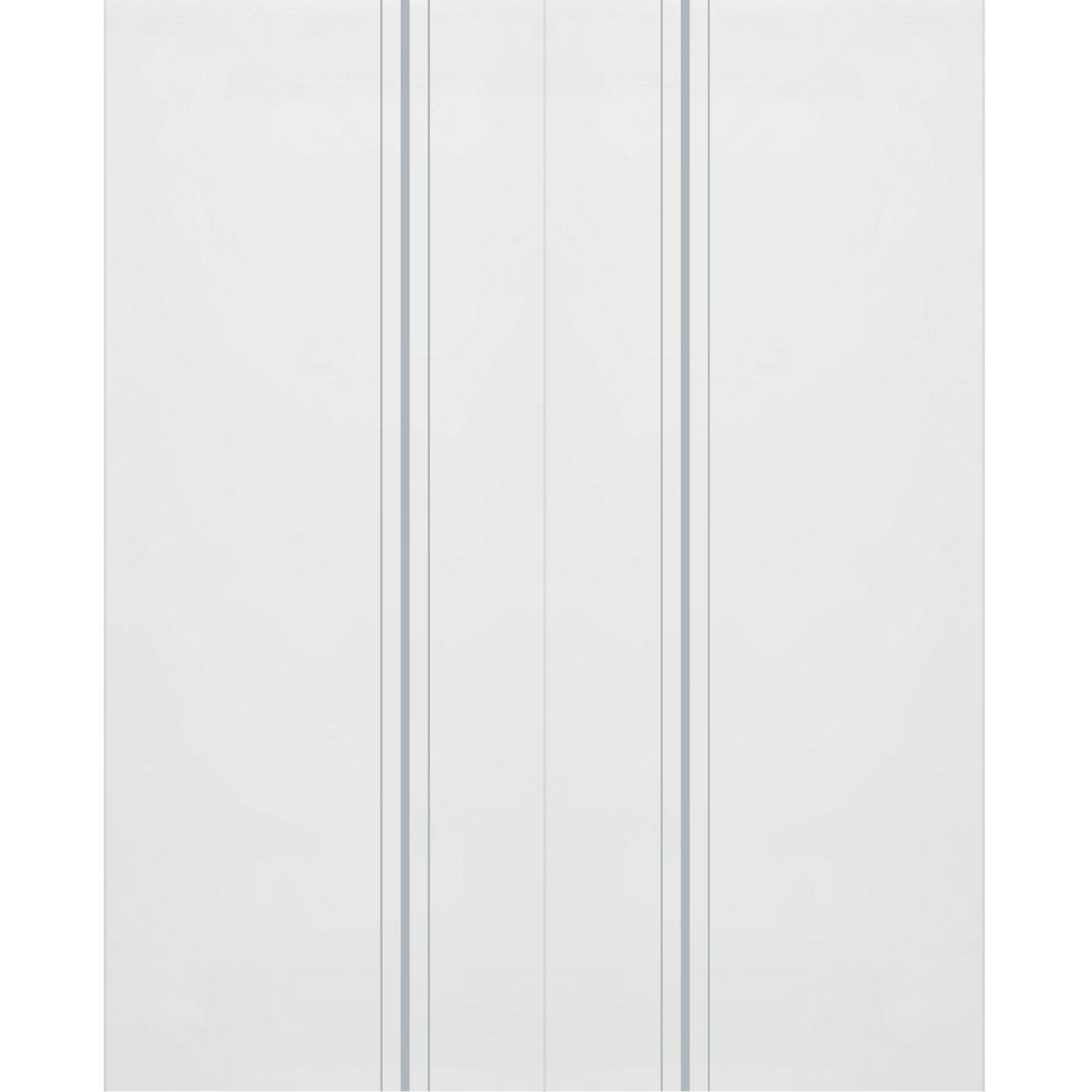 Double Glass Sliding Door - Ratho 8mm Obscure Glass - Clear Printed Design - Planeo 60 Pro Kit