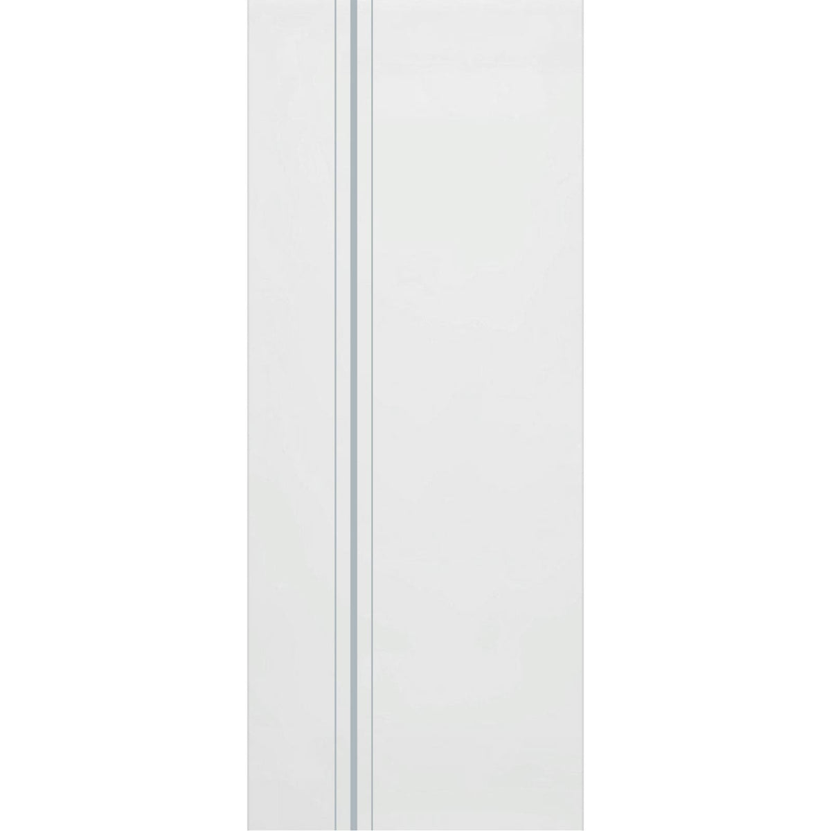 Single Glass Sliding Door - Ratho 8mm Obscure Glass - Clear Printed Design - Planeo 60 Pro Kit