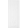 Ravello White Primed Flush Internal Door
