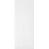 Ravello White Primed Flush Fire Internal Door - 1/2 Hour Fire Rated