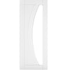 Bespoke Ravello White Primed Internal Door Pair - Clear Glass