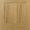FD30 Fire Door, Regency 6 Panel Oak Door - No Raised Mouldings - 1/2 Hour Fire Rated - Prefinished