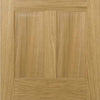 Double Sliding Door & Track - Regency 6 Panel Oak Doors - Prefinished