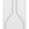 Double Glass Sliding Door - Solaris Tubular Stainless Steel Sliding Track & Reston 8mm Obscure Glass - Clear Printed Design
