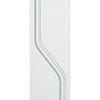 Reston 8mm Obscure Glass - Clear Printed Design - Double Absolute Pocket Door