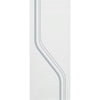 Reston 8mm Obscure Glass - Clear Printed Design - Single Absolute Pocket Door