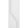 Reston 8mm Obscure Glass - Obscure Printed Design - Griffwerk R8 Style Sliding Glass Door Kit