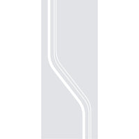 Single Glass Sliding Door - Reston 8mm Clear Glass - Obscure Printed Design - Planeo 60 Pro Kit