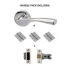 Rhine Fire Door Handle Pack