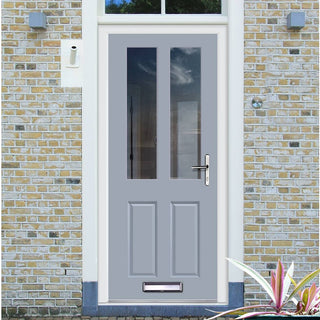 Image: Made to Measure Exterior Straight Top Richmond Door - Fit Your Own Glass
