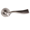 Richmond Old English Lever on Rose - Matt Gun Metal