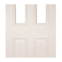 Rochester Clear Glazed White Primed Door Pair