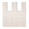 Rochester Clear Glazed White Primed Door Pair