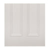 White primed glazed interior door