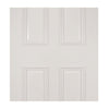 Rochester White Primed Fire Door - Raised Mouldings - 1/2 Hour Fire Rated