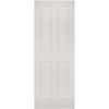Rochester White Primed Fire Door - Raised Mouldings - 1/2 Hour Fire Rated