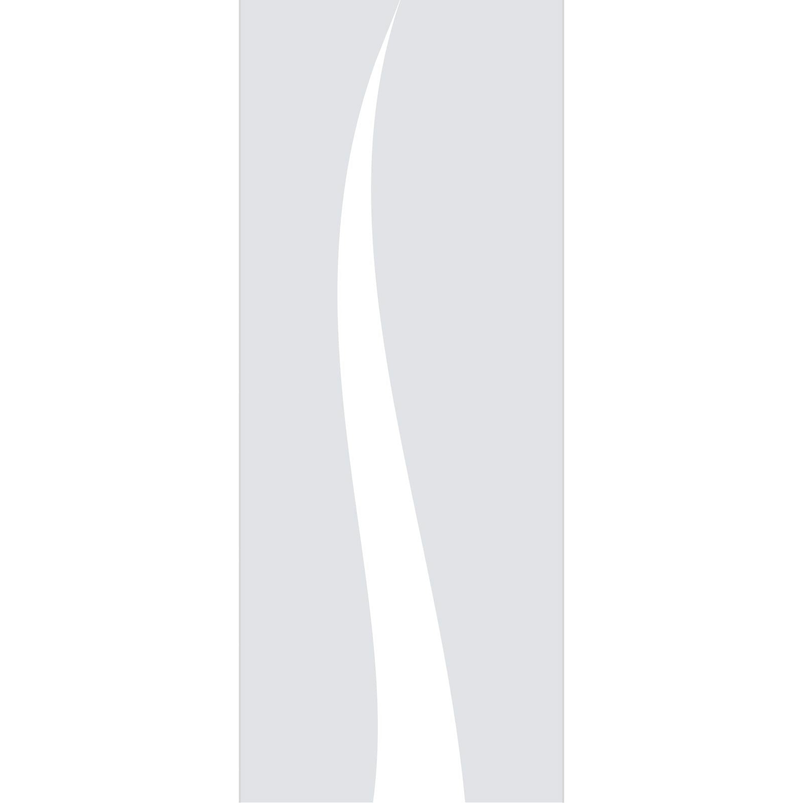 Single Glass Sliding Door - Roslin 8mm Clear Glass - Obscure Printed Design - Planeo 60 Pro Kit