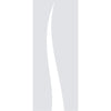 Roslin 8mm Clear Glass - Obscure Printed Design - Double Absolute Pocket Door
