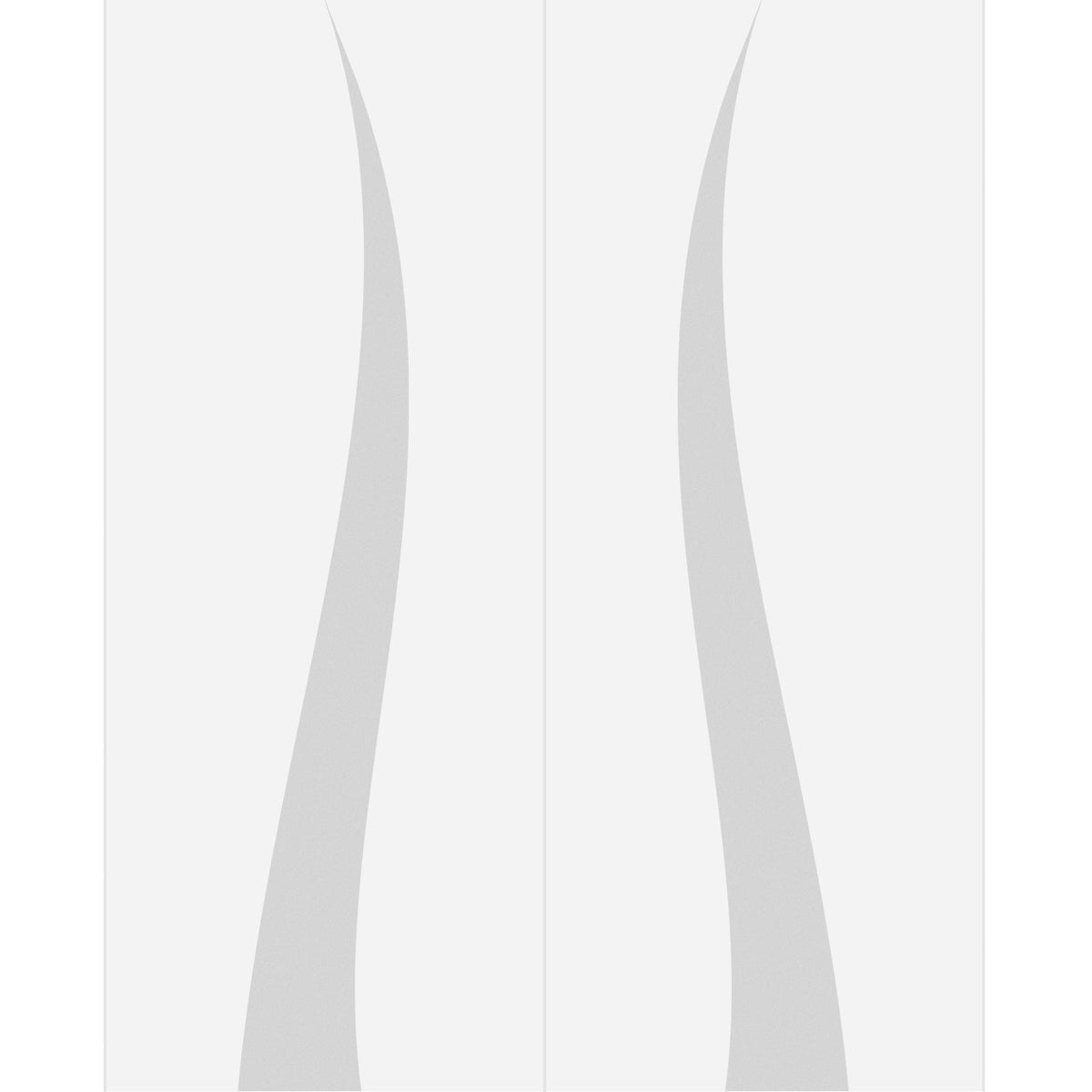 Double Glass Sliding Door - Roslin 8mm Obscure Glass - Obscure Printed Design - Planeo 60 Pro Kit