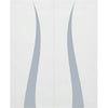 Double Glass Sliding Door - Solaris Tubular Stainless Steel Sliding Track & Roslin 8mm Obscure Glass - Clear Printed Design