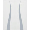Double Glass Sliding Door - Solaris Tubular Stainless Steel Sliding Track & Roslin 8mm Obscure Glass - Clear Printed Design