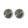 Two Pairs of Anniston 50mm Sliding Door Round Flush Pulls - Satin Stainless Steel