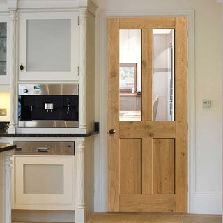Image: Oak shaker interior door