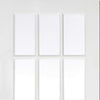 SA 15 Pane Door - Clear Glass - White Primed