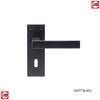 Sasso Lever on Backplate Lock 57mm - 6 Finishes