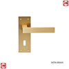 Sasso Lever on Backplate Lock 57mm - 6 Finishes