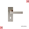 Sasso Lever on Backplate Lock 57mm - 6 Finishes