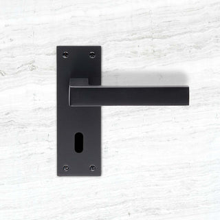 Image: Sasso Lever on Backplate Lock 57mm - 6 Finishes