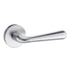 Tupai Rapido CurvaLine Adra Lever on Round Rose - Satin Chrome
