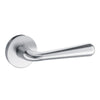 Tupai Rapido CurvaLine Adra Lever on Round Rose - Satin Chrome