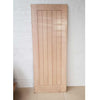 OUTLET - Mexicano Oak Door - Vertical Lining - Scuffs