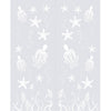 Octopus 8mm Clear Glass - Obscure Printed Design - Double Absolute Pocket Door