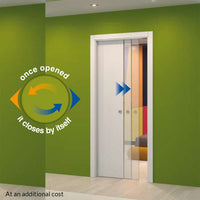 Lille Oak Solid Internal Pocket Door Detail - 30 Minute Fire Rated - Prefinished