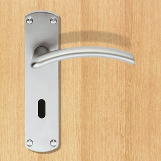 Image: Serozzetta Tres SZC031 Lever Lock Door Handles - 2 Finishes