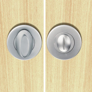 Image: Serozzetta SZC004 Bathroom Thumb Turn & Release - 2 Finishes